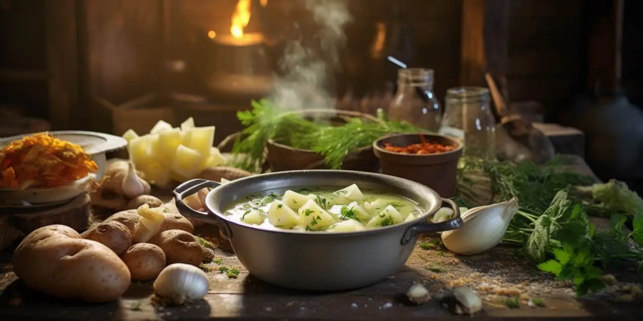 Cum se face ciorba de cartofi: o reteta delicioasa cu afumatura